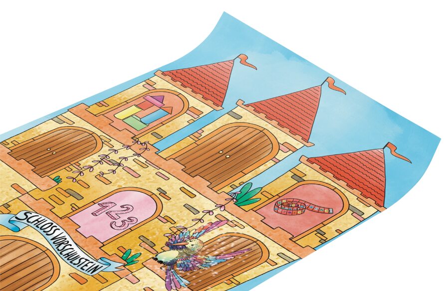 Interaktive Schatzkarte zum Freirubbeln  Spielerisch mathematische Abenteuer erleben und versteckte Aufgaben entdecken!