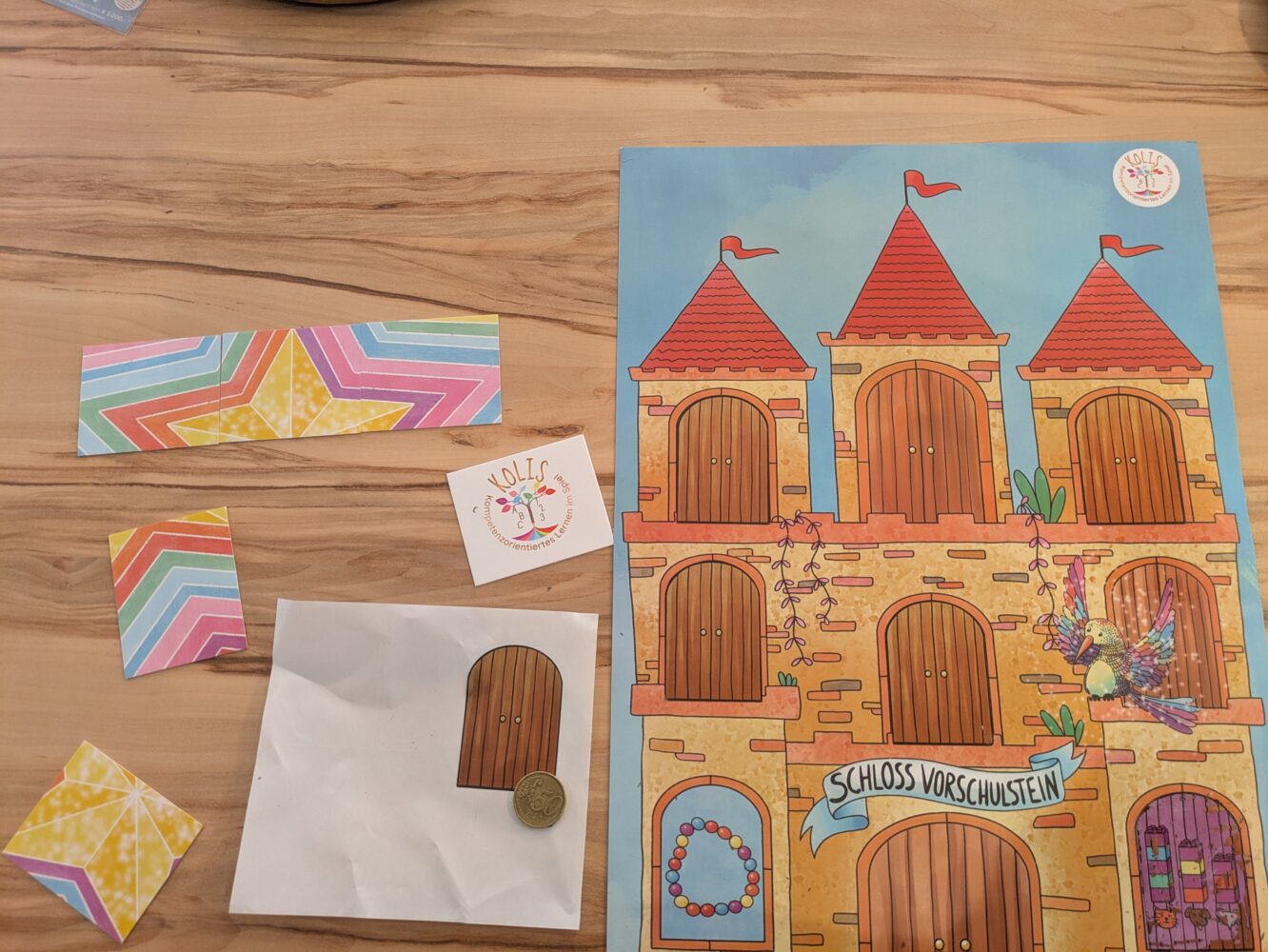 Puzzleteile für die Schatzkarte  Stück für Stück den Weg zum Schatz entdecken!